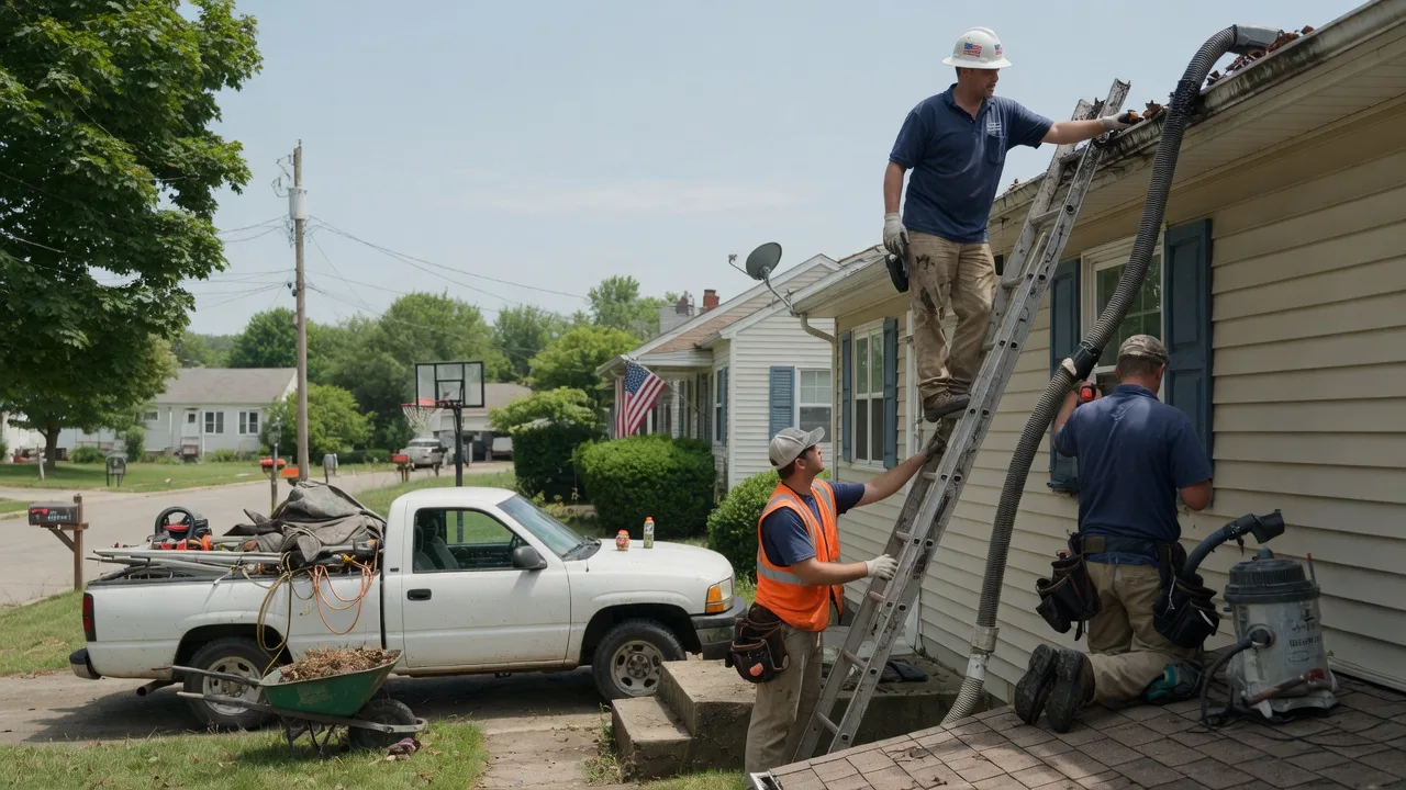 Gutter Installation in Brownstown, IN near me